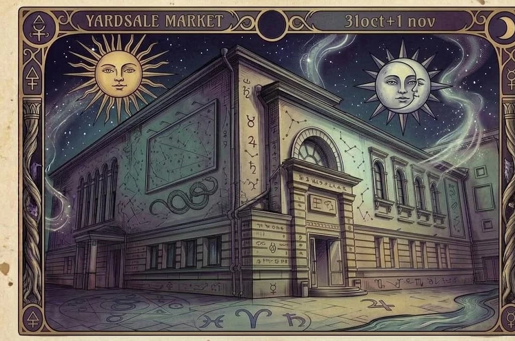 Афиша HALLOWEEN YARDSALE MARKET: 31 октября и 1 ноября, Teatrul Gastronomic