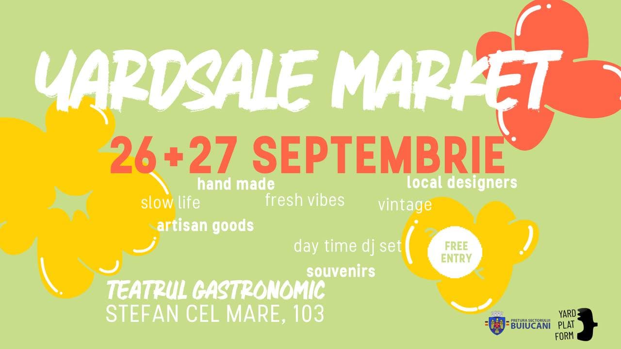 Афиша YARDSALE — 26–27 сентября 2026